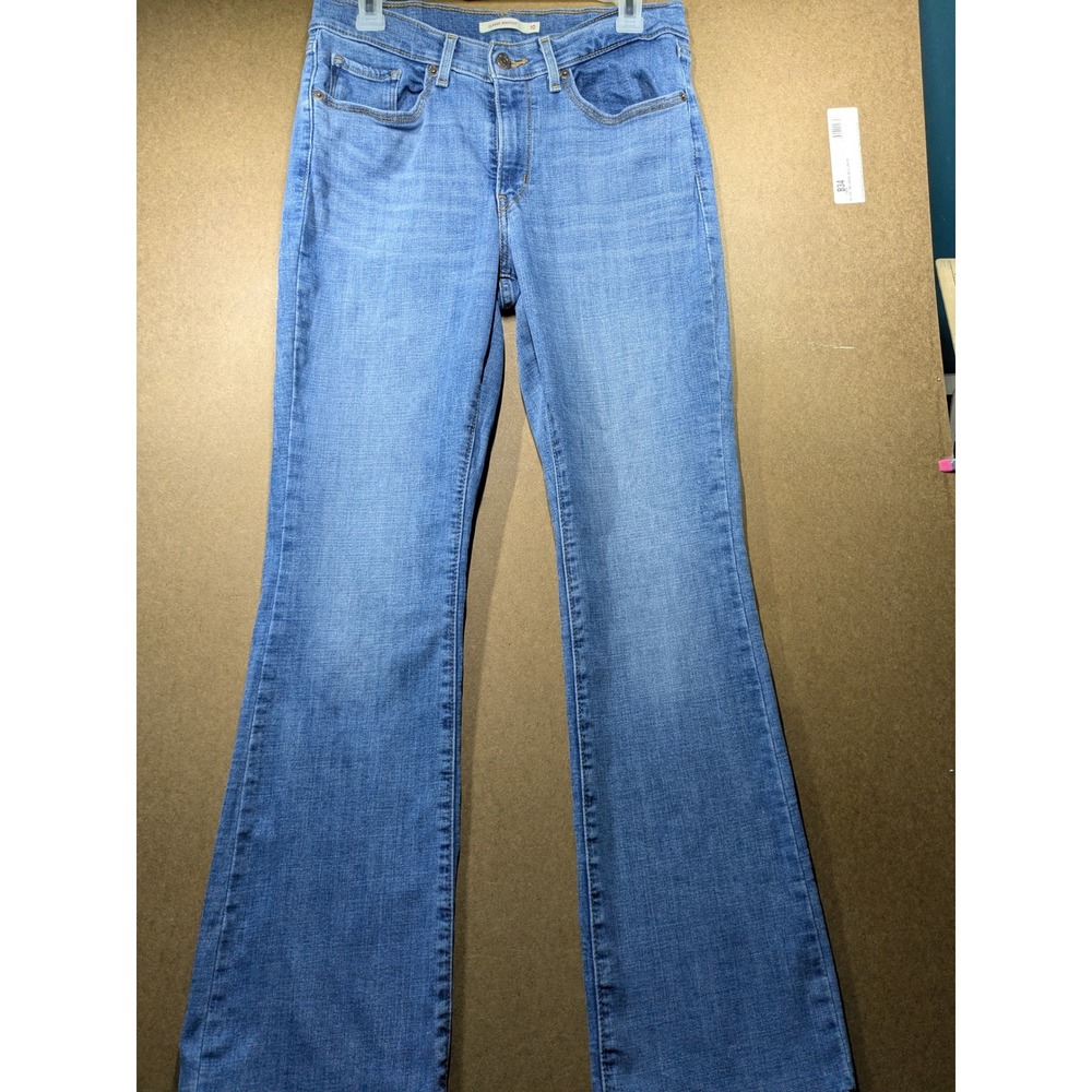 Levis Classic Bootcut Jeans Womens 10 M W30 L32 Medium Wash Blue A1660-0000